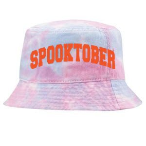 Spooktober Athletic Sports Design Tie-Dyed Bucket Hat