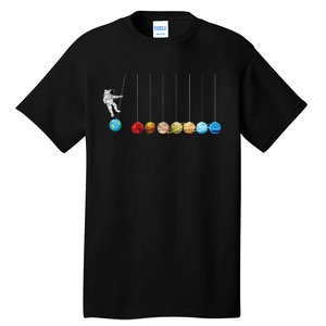 Space Astronaut Spaceman Astronomy Earth Mars Planets Tall T-Shirt