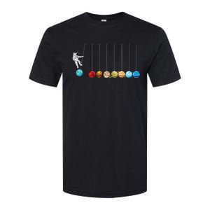 Space Astronaut Spaceman Astronomy Earth Mars Planets Softstyle CVC T-Shirt