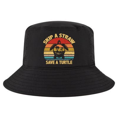 Skip A Straw Save A Turtle Gift Save The Sea Turtles Gift Cool Comfort Performance Bucket Hat