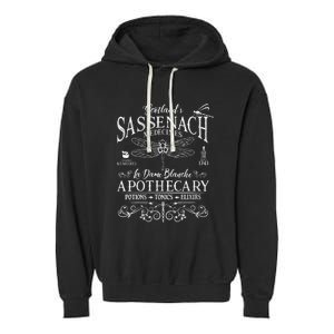 Sasenach Apothecary Garment-Dyed Fleece Hoodie