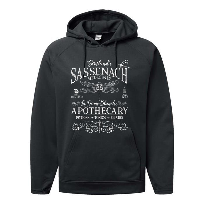 Sasenach Apothecary Performance Fleece Hoodie