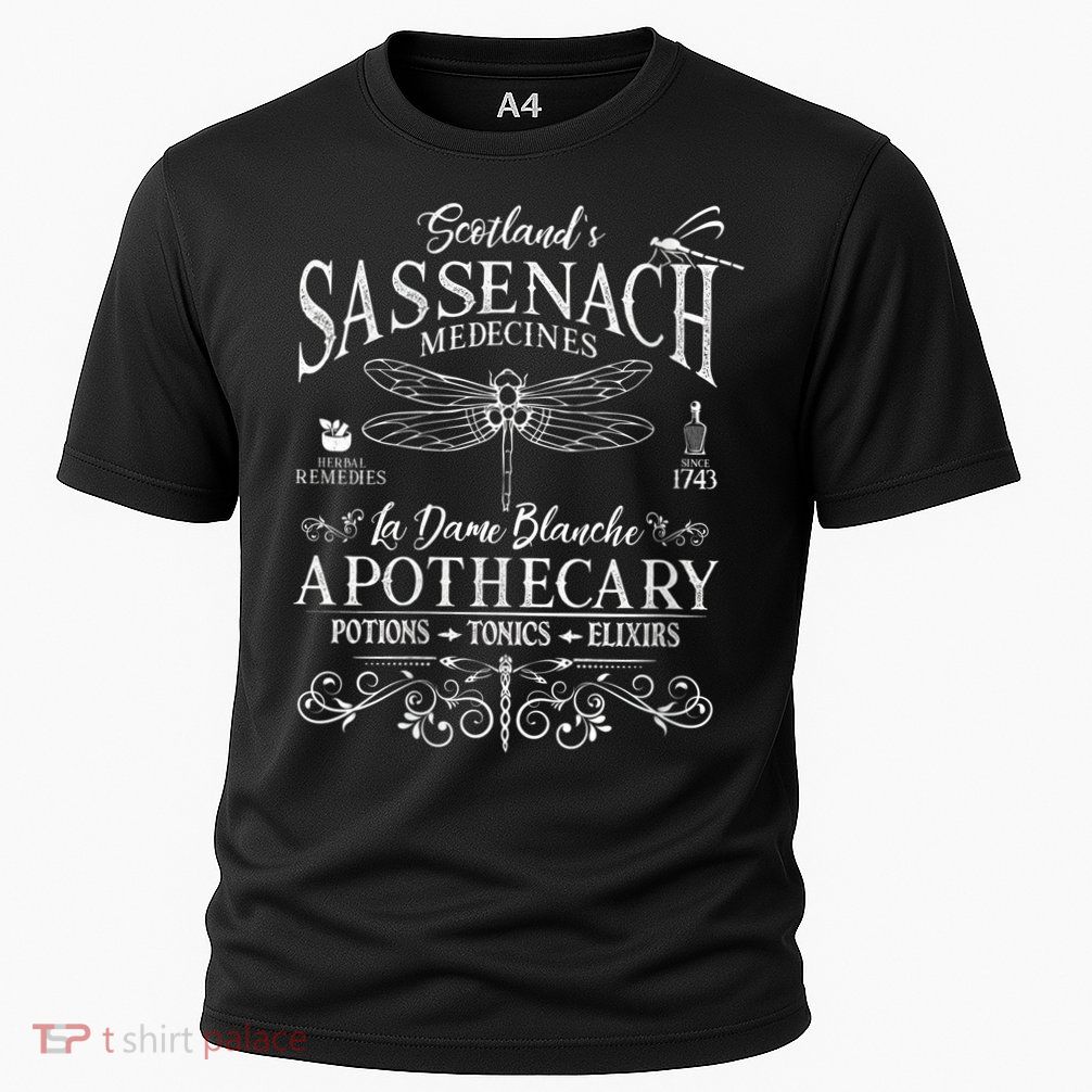 Sasenach Apothecary Cooling Performance Crew T-Shirt