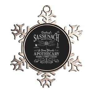 Sasenach Apothecary Metallic Star Ornament