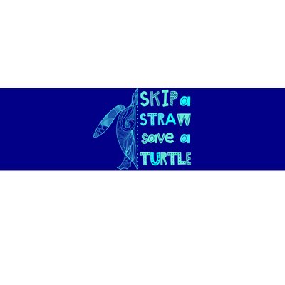 Skip A Straw Save A Turtle Gift Meaningful Gift Funny Gift Bumper Sticker