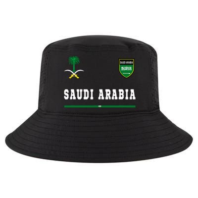 Saudi Arabia Sportsoccer Jersey Flag Football Cool Comfort Performance Bucket Hat