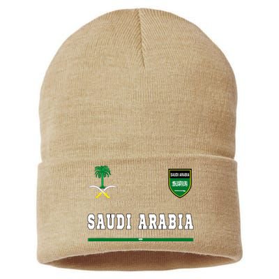 Saudi Arabia Sportsoccer Jersey Flag Football Sustainable Knit Beanie