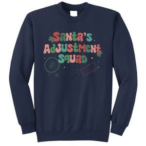 SantaS Adjustment Squad Christmas Chiropractor Xmas Sweatshirt