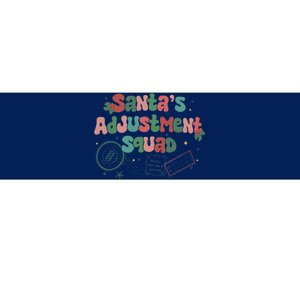 SantaS Adjustment Squad Christmas Chiropractor Xmas Bumper Sticker