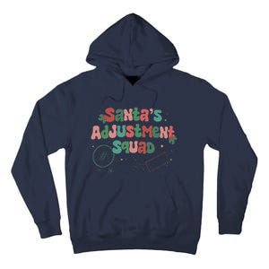 SantaS Adjustment Squad Christmas Chiropractor Xmas Tall Hoodie