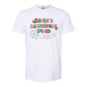 SantaS Adjustment Squad Christmas Chiropractor Xmas Softstyle CVC T-Shirt