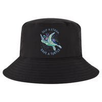 Skip A Straw Save A Turtle Ocean Cool Comfort Performance Bucket Hat