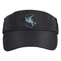Skip A Straw Save A Turtle Ocean Adult Drive Performance Visor