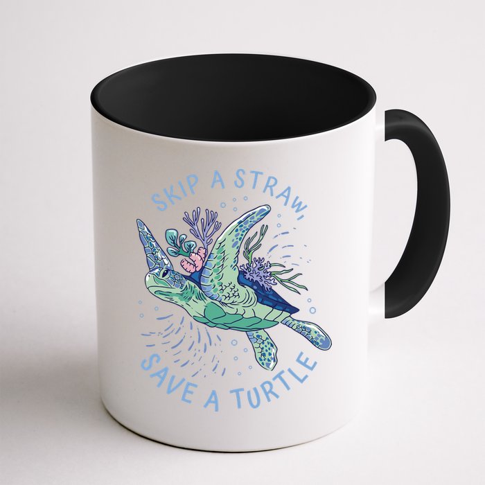 Skip A Straw Save A Turtle Ocean Mug