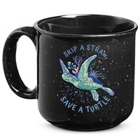 Skip A Straw Save A Turtle Ocean 15oz Campfire Ceramic Mug