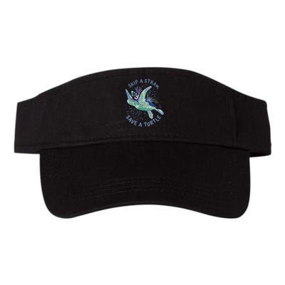 Skip A Straw Save A Turtle Ocean Visor