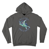 Skip A Straw Save A Turtle Ocean Hoodie