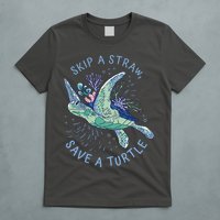 Skip A Straw Save A Turtle Ocean T-Shirt
