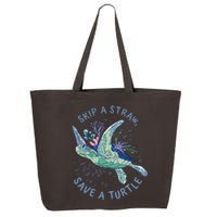 Skip A Straw Save A Turtle Ocean 25L Jumbo Tote