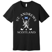 St. Andrews Scotland Golf Fan Premium T-Shirt