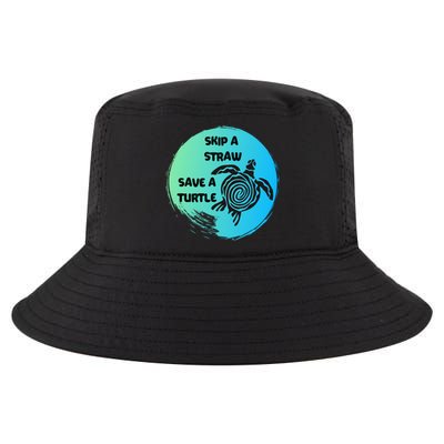 Skip A Straw Save A Turtle Funny Gift Meaningful Gift Funny Gift Tee Gift Cool Comfort Performance Bucket Hat