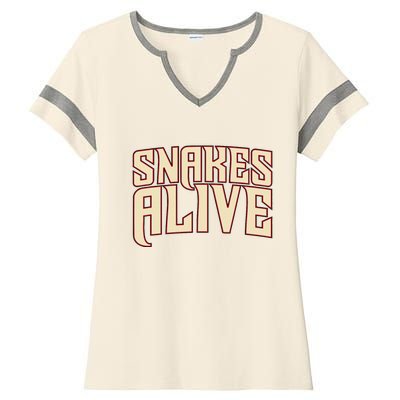 Snakes Alive Ladies Halftime Notch Neck Tee