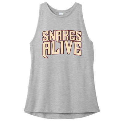 Snakes Alive Ladies PosiCharge Tri-Blend Wicking Tank