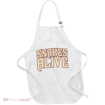 Snakes Alive Full-Length Apron With Pockets