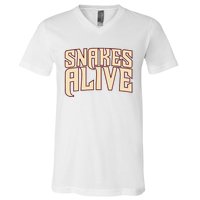 Snakes Alive V-Neck T-Shirt