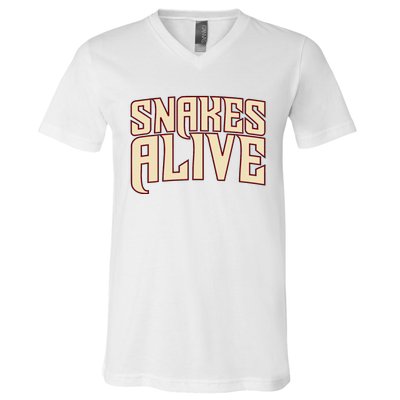 Snakes Alive V-Neck T-Shirt