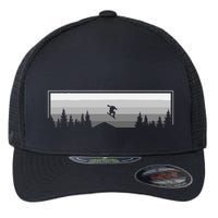 Snowboard Apparel Snowboarding Snowboarder Snowboard Flexfit Unipanel Trucker Cap