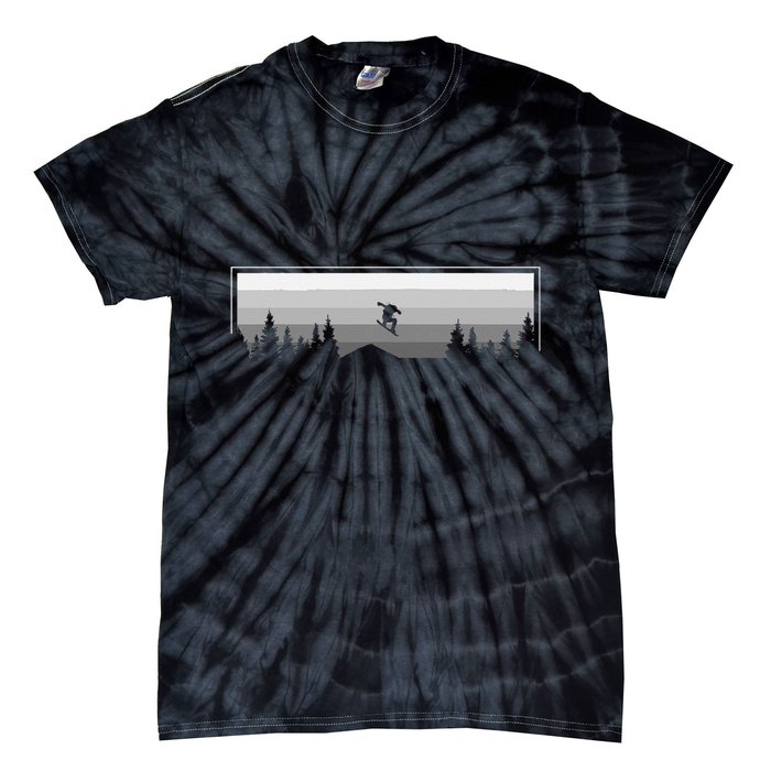 Snowboard Apparel Snowboarding Snowboarder Snowboard Tie-Dye T-Shirt