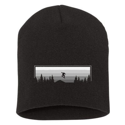 Snowboard Apparel Snowboarding Snowboarder Snowboard Short Acrylic Beanie