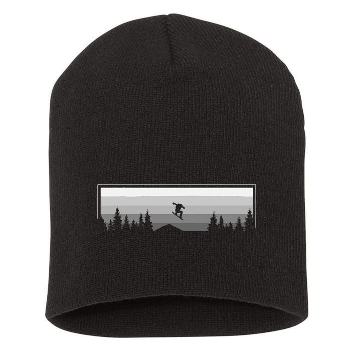 Snowboard Apparel Snowboarding Snowboarder Snowboard Short Acrylic Beanie