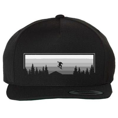 Snowboard Apparel Snowboarding Snowboarder Snowboard Wool Snapback Cap