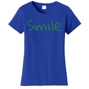 Smile At Someone National Smile Day Gift Women's T-Shirt