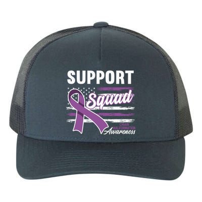 Support Awareness Squad I CM Cerebellum Chiari Malformation Yupoong Adult 5-Panel Trucker Hat