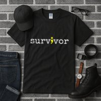 Suicide Awareness Support Symbol Recovery Survivor Semicolon Tall T-Shirt