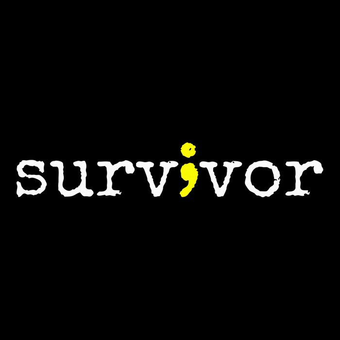 Suicide Awareness Support Symbol Recovery Survivor Semicolon Zip Tote Bag