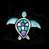 Skip A Straw Save A Turtle Watercolor Gift Backpack