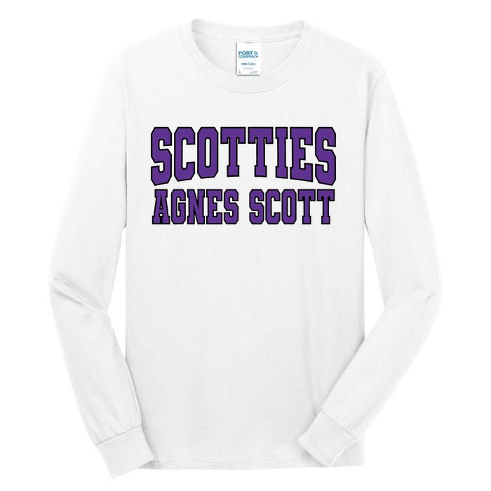 Scotties Agnes Scottt Tall Long Sleeve T-Shirt