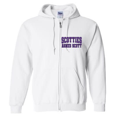 Scotties Agnes Scottt Full Zip Hoodie