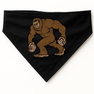 Sasquatch Bigfoot With Beer Kegs USA-Made Doggie Bandana