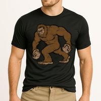 Sasquatch Bigfoot With Beer Kegs Performance Shirt