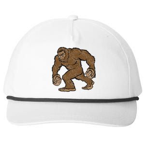 Sasquatch Bigfoot With Beer Kegs Snapback Five-Panel Rope Hat