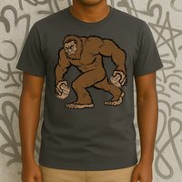 Sasquatch Bigfoot With Beer Kegs T-Shirt
