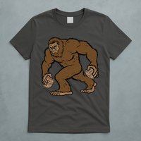 Sasquatch Bigfoot With Beer Kegs T-Shirt