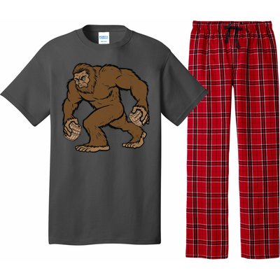 Sasquatch Bigfoot With Beer Kegs Pajama Set