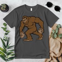 Sasquatch Bigfoot With Beer Kegs Premium T-Shirt