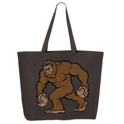 Sasquatch Bigfoot With Beer Kegs 25L Jumbo Tote